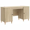 Stol s policom Sonoma 142,5 x 50 x 75 cm Konstruirano drvo