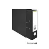 Registrator A4 normal sivi 10/1
