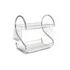 Rosberg Ocedjivač za sudove R53000H, Sa 2 nivoa, Hromiran, 40x25x39cm