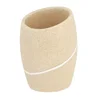 Tendance casa za cetkice stone effect 9.8x7.2x6.5 cm poliresin bez ( 61153104 )