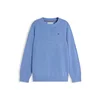TOMMY HILFIGER Pulover Essential Flag Embroidery modra