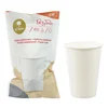 Komplet 10 kosov belih papirnatih kozarcev 200ml 68612