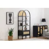 Hanah Home Polica 76x185x40cm Crna