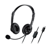 Genius Slušalice HS-230U, 108dB, Crne