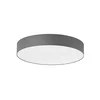 TK Lighting Stropna svetilka Rondo, siva O 80 cm - spalnica - Sodobni - Tkanine / tekstil