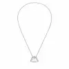 Ogrlica Weekend Max Mara 2615751174650 Srebrna