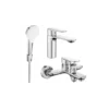 Mexen Milo R05 komplet za kad, krom - 71303R05-00