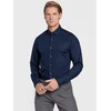 Michael Kors Srajca MD0MD90425 Mornarsko modra Slim Fit