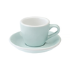 Loveramics Egg - Espresso 80 ml Cup and Saucer - River Blue