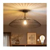 Brilagi - LED plafonski luster CERIA WIRE 1xE27/60W/230V prečnik 60 cm, crni