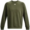 Under Armour Rival Fleece Crew moška jopa khaki 1379755 390