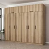 Hanah Home Garderober Kale-7711, 270x255x52 cm, Braon