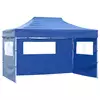 Šator za zabave Plava 280 x 410 x 315 cm Oxford tkanina