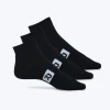 Rang Čarape Classic Ankle, 3 komada, Crne