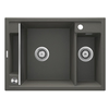 Deante ZRM T503 Granitna sudopera Magnetic, Antracit