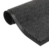 Vidaxl Protiprašni predpražnik pravokotni taftani 80x120 cm antracit