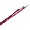 Nobby Najlonski mrežni povodec Preno 200cm x 20-25mm rdeč