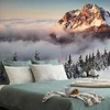 Fototapeta pogorje Krkonoši pod snežno odejo - 441x297