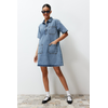 Trendyol Blue Plain