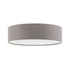 Eglo 55805 - LED plafonska svetiljka 1xE27/11W/230V prečnik 38 cm siva
