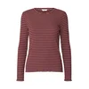 SELECTED Majica SLFAnna bordo / bela
