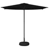 Vrtni Parasol s Podnožjem 270 x 270 cm Poliester Pravokutni