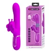 Pretty Love Ridgely Twinkled Tenderness 4in1 Tapping & Rolling Rabbit Vibrator Pink