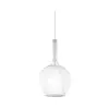 Ideal Lux - Luster na sajli KALIQUE 1xE27/42W/230V, prečnik 18 cm, proziran