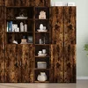 Visoka komoda boja hrasta 40x41x185 cm konstruirano drvo
