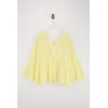 Trendyol Curve Ženska bluza Tbbss25Af00042, Žuta