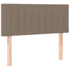 vidaXL vidaXL Posteljno vzglavje taupe 90x5x78/88 cm blago, (20932556)