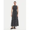 MICHAEL Michael Kors Poletna obleka MS582VFH81 Modra Regular Fit