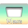 LED plafonsko svetlo LED/18W/230V 3000K 21,4x21,4 cm bela