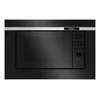 HANSA AMG20BFH Ugradna mikrotalasna rerna, 9 automatskih programa, 1200W, 20l, Crna