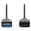 Nedis USB kabel | USB 3.2 Gen 1 | USB-A moški | USB Micro-B moški | 5 Gbps | Ponikljano | 1,00 m | Okrogla | PVC | Modra | Oznaka