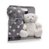 Bbo set igracka + cebence (b230319) – white bear ( B230319-2 )