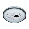 ITALUX PLF-19678-WH-BL - LED prigušiva stropno svetlo PORTA LED/40W/230V crna + daljinski upravljač