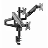 GEMBIRD MA-DA3-01 Podesivi stoni držač za monitor sa tri ruke, 17-27, 7kg