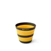 Skodelica Sea to Summit Frontier UL Collapsible Cup, 400 ml, žvepleno rumena