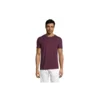 REGENT unisex majica sa kratkim rukavima - Bordo, S