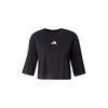 ADIDAS SPORTSWEAR Široka majica črna/bela