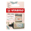 Svetlomer STABILO BOSS MINI Naturevibes - set 3