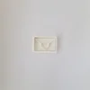 KREATIVNI SLATKIŠI Modla za kolače i ukrase Ljubavno pismo, 4 cm, Bela