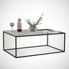 Hanah Home Klub sto Zinus, 95x43x55 cm, Sivo-crni