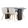 jedilnica set Dallas 4126 75x90x180cm