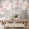 Tapeta vintage magnolije z napisom - 245x165