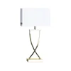ByRydens 2829610-5000 - Stona lampa OMEGA 1xE27/5W/230V bela/zlatna