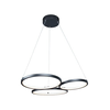 Rabalux Visilica Formand, LED 38W, 1100lm, 3000K, 61x48cm, Crna