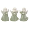 shumee Figurica 13cm ANGEL zelena 3 kosi