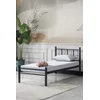 HANAH HOME Krevet K90 Black (90 x 190)